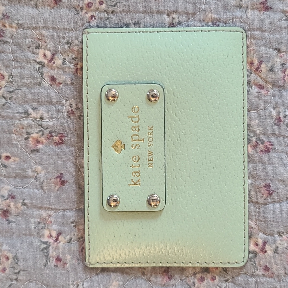 Kate Spade New York Card Holder, Tiffany Blue.